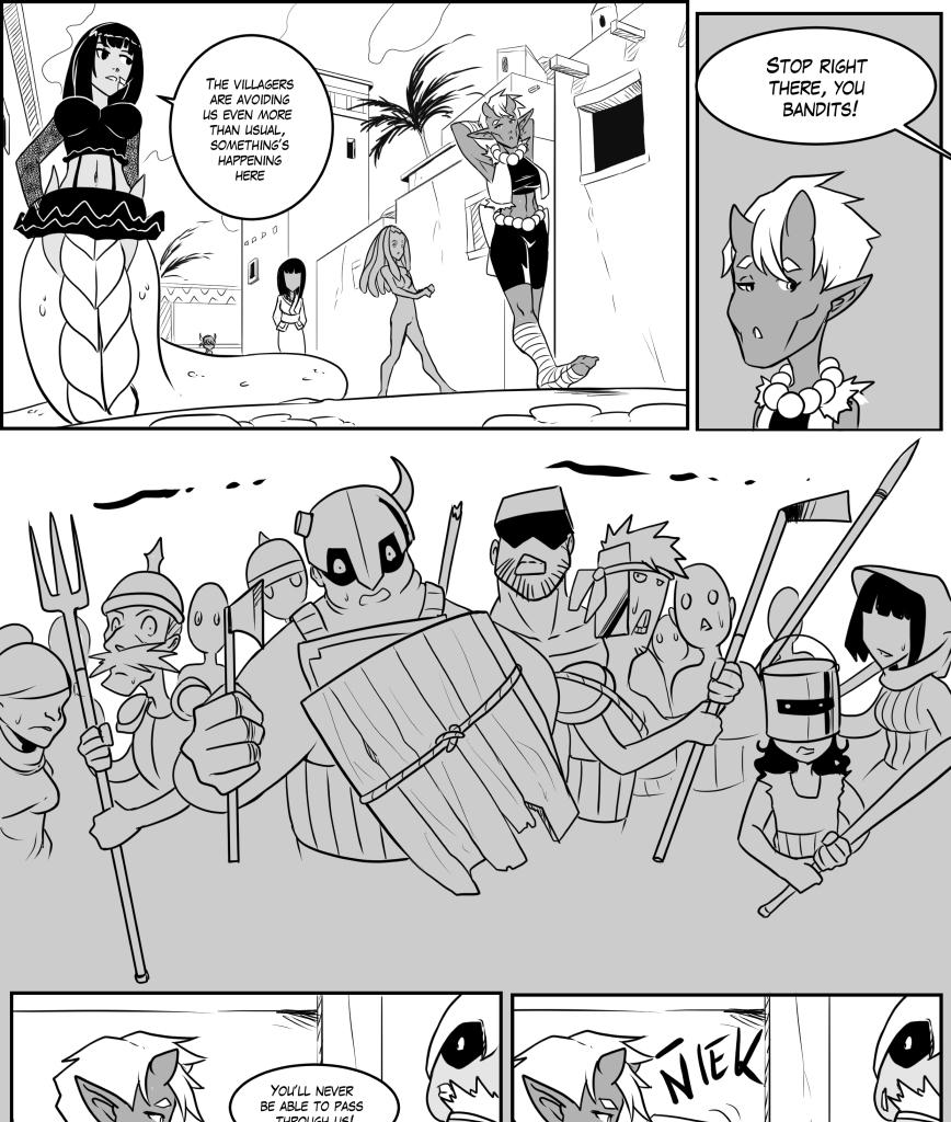 Monster girls on tour - Episode 164, Page 1: Page 164